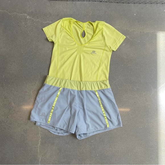 salomon elevated seamless running tech shirt advancedskin dry reflective medium - Picture 12 of 15